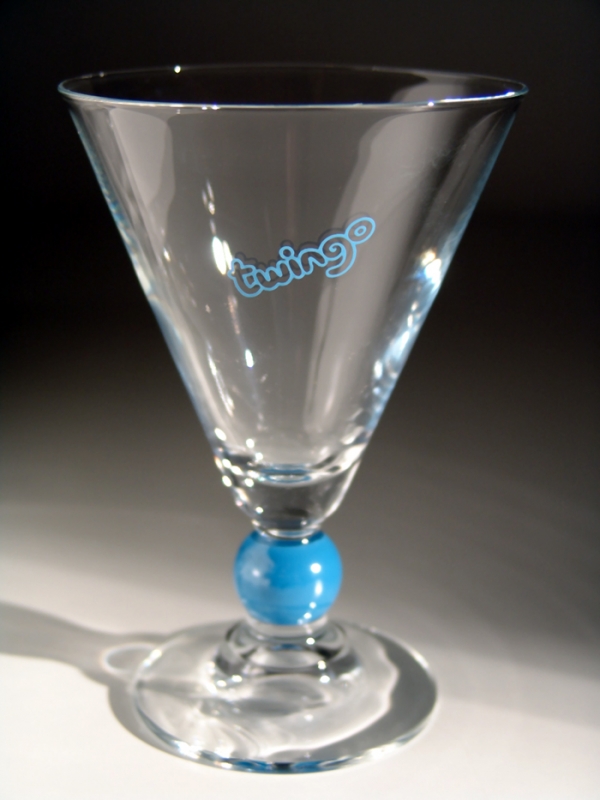 cocktailglas blau